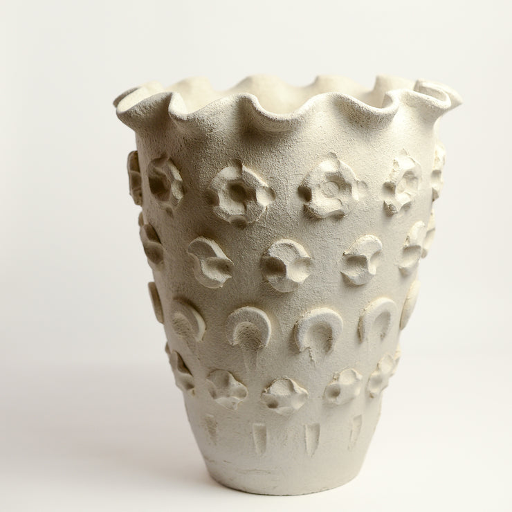 White Ceramic Vessel