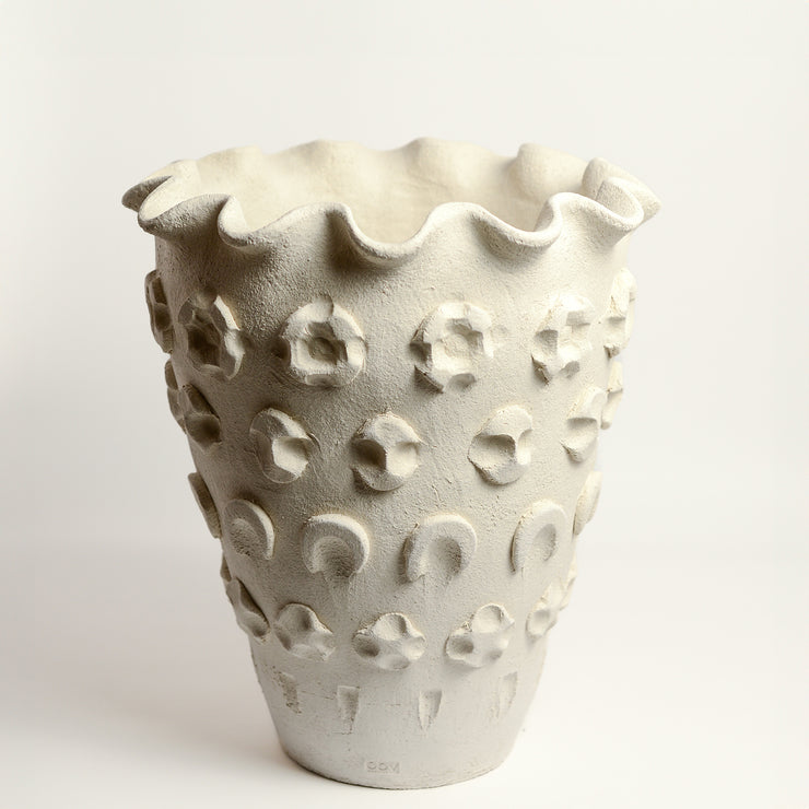 White Ceramic Vessel