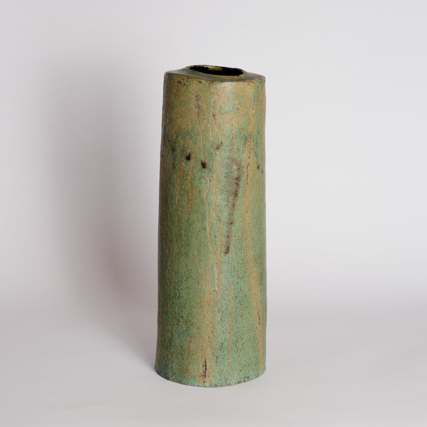 Forest Green 'Tree' Vessel IV