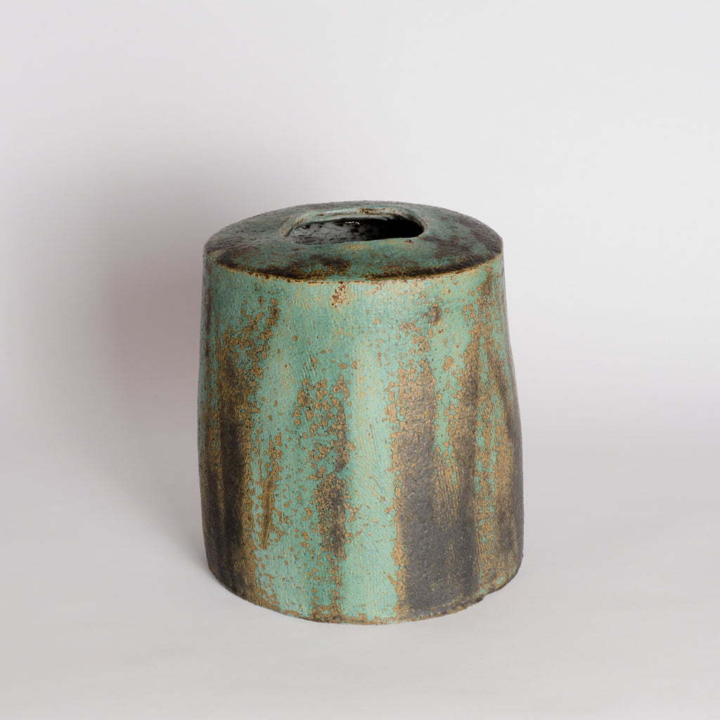 Forest Green 'Tree' Vessel III