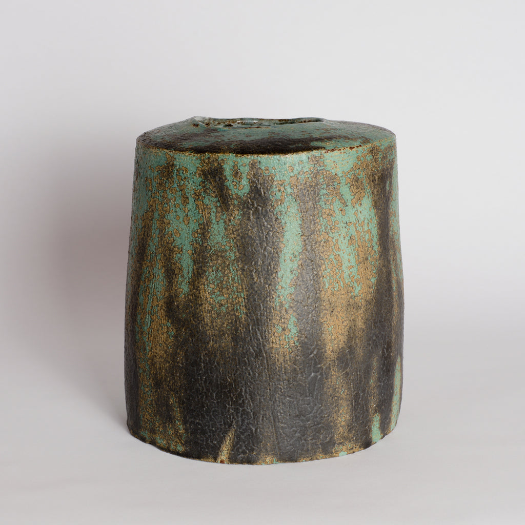 Forest Green 'Tree' Vessel III