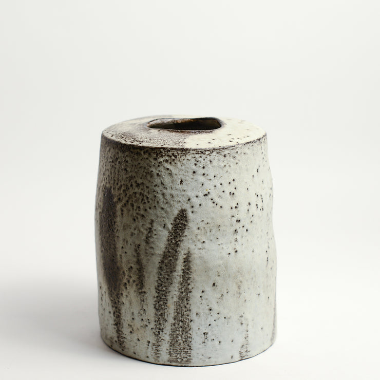 Ceramic vase handmade by ceramicist Pauline Meade