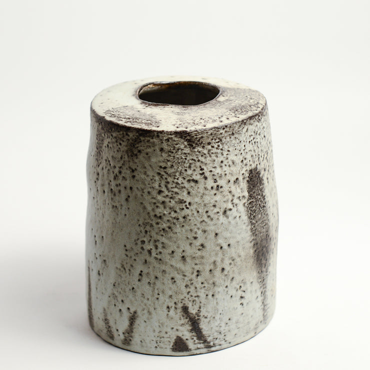 Ceramic vase handmade by ceramicist Pauline Meade