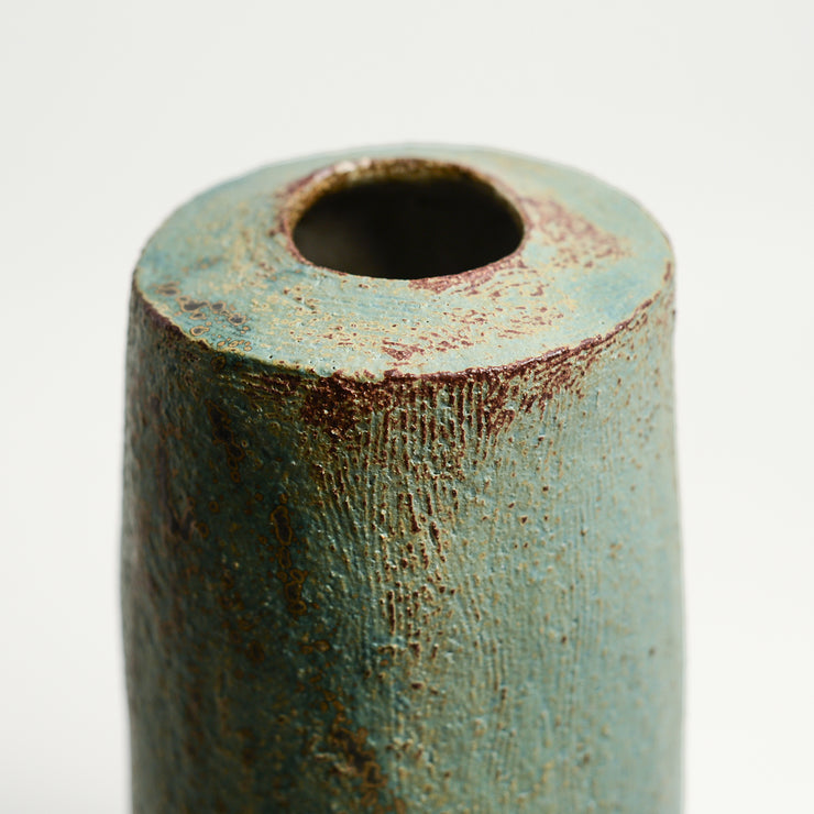 Ceramic vase handmade by ceramicist  Pauline Meade