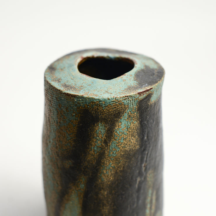 Ceramic vase handmade by ceramicist  Pauline Meade