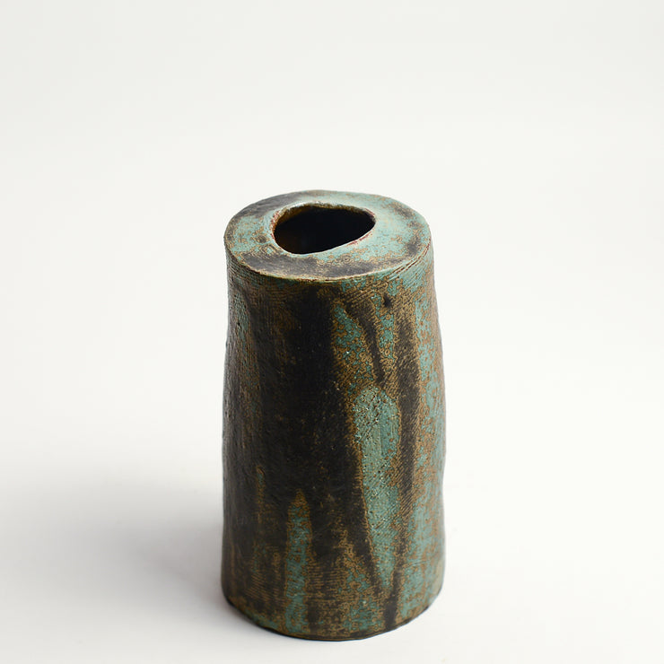 Ceramic vase handmade by ceramicist  Pauline Meade