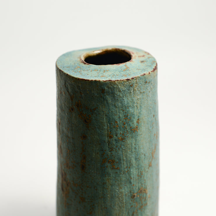 Ceramic vase handmade by ceramicist  Pauline Meade