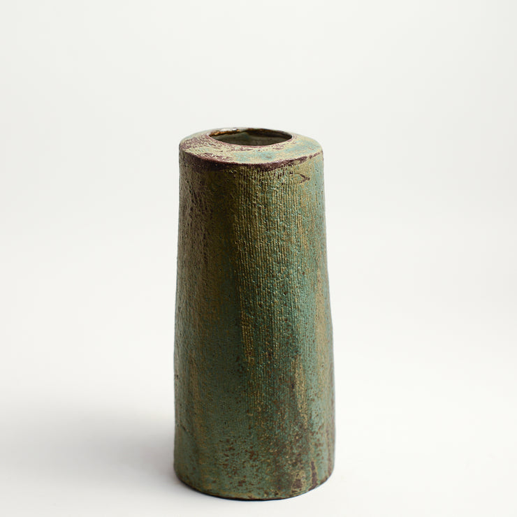 Ceramic vase handmade by ceramicist  Pauline Meade