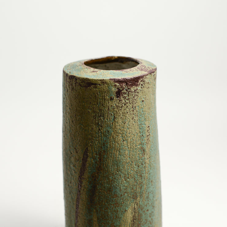 Ceramic vase handmade by ceramicist  Pauline Meade