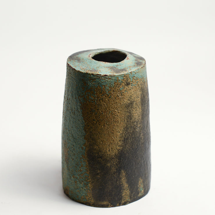 Ceramic vase handmade by ceramicist  Pauline Meade