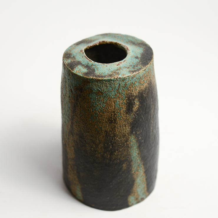 Ceramic vase handmade by ceramicist  Pauline Meade