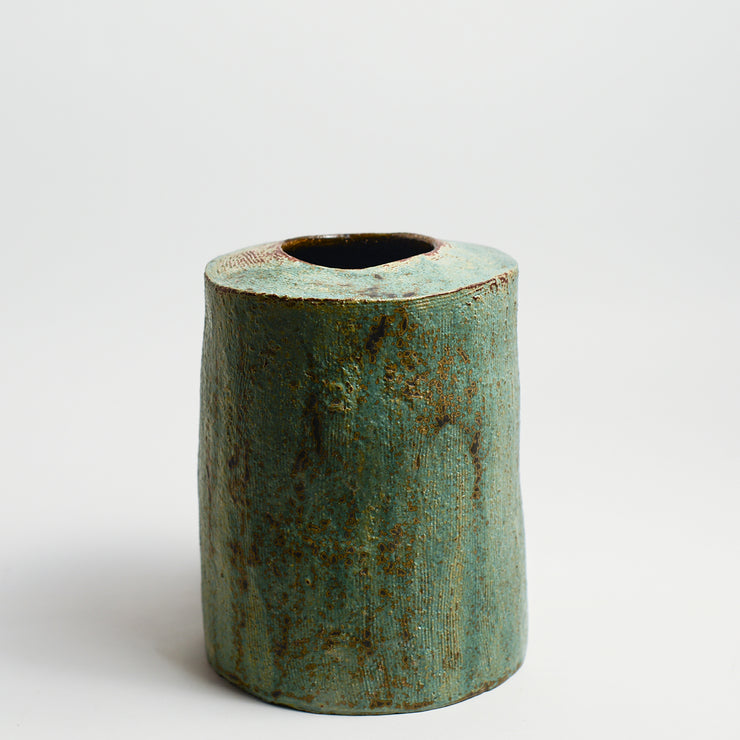 Ceramic vase handmade by ceramicist  Pauline Meade