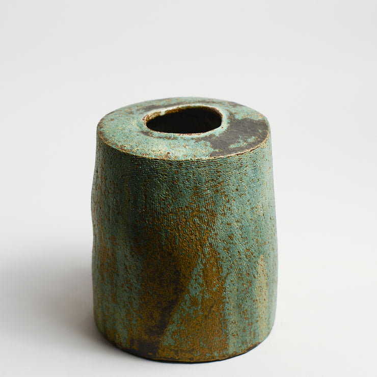 Ceramic vase handmade by ceramicist  Pauline Meade