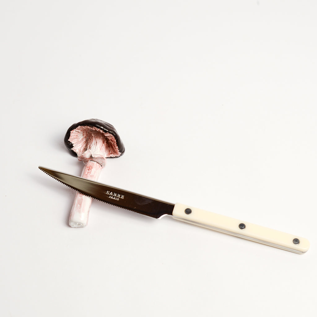 Pink Stem Mushroom Cutlery Rest