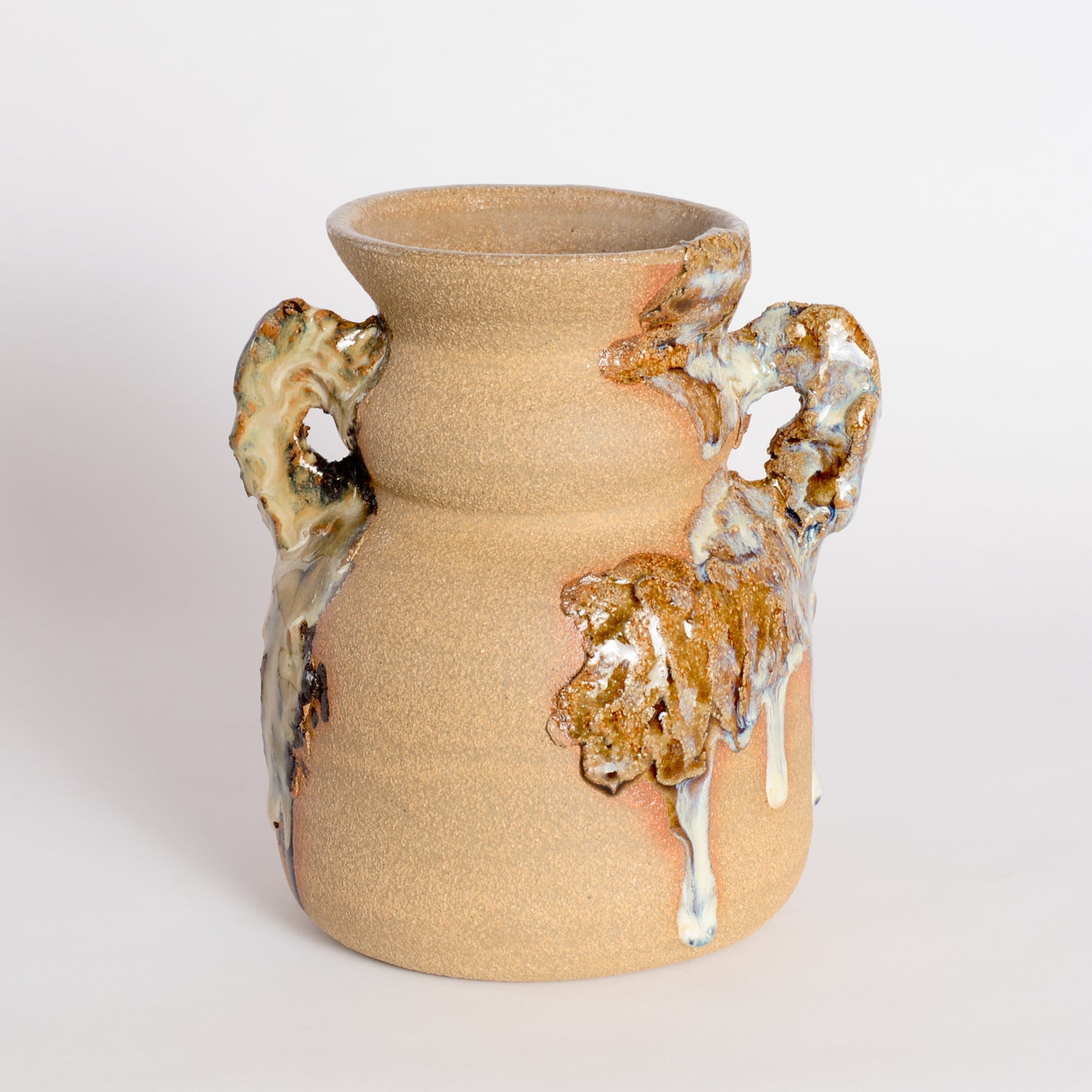 Bottle Vase With Handles