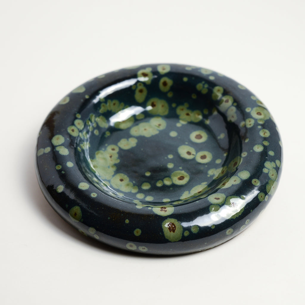 Ceramic platter handmade by Rina Bernabei