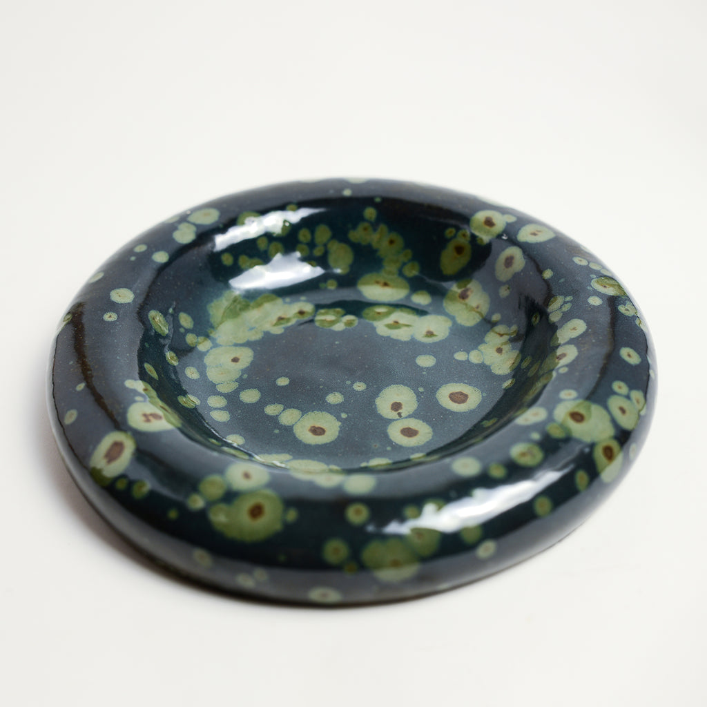 Ceramic platter handmade by Rina Bernabei