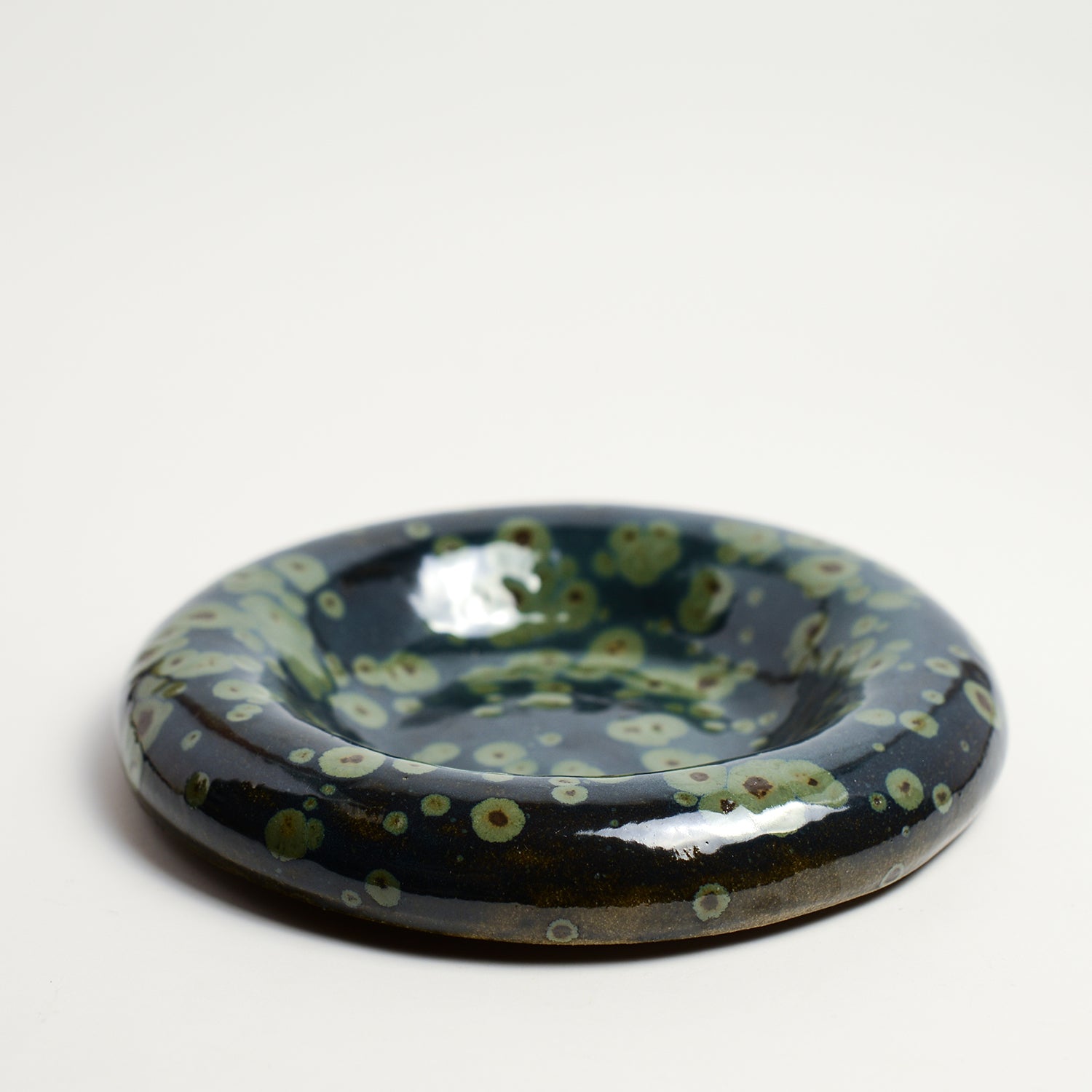 Ceramic platter handmade by Rina Bernabei