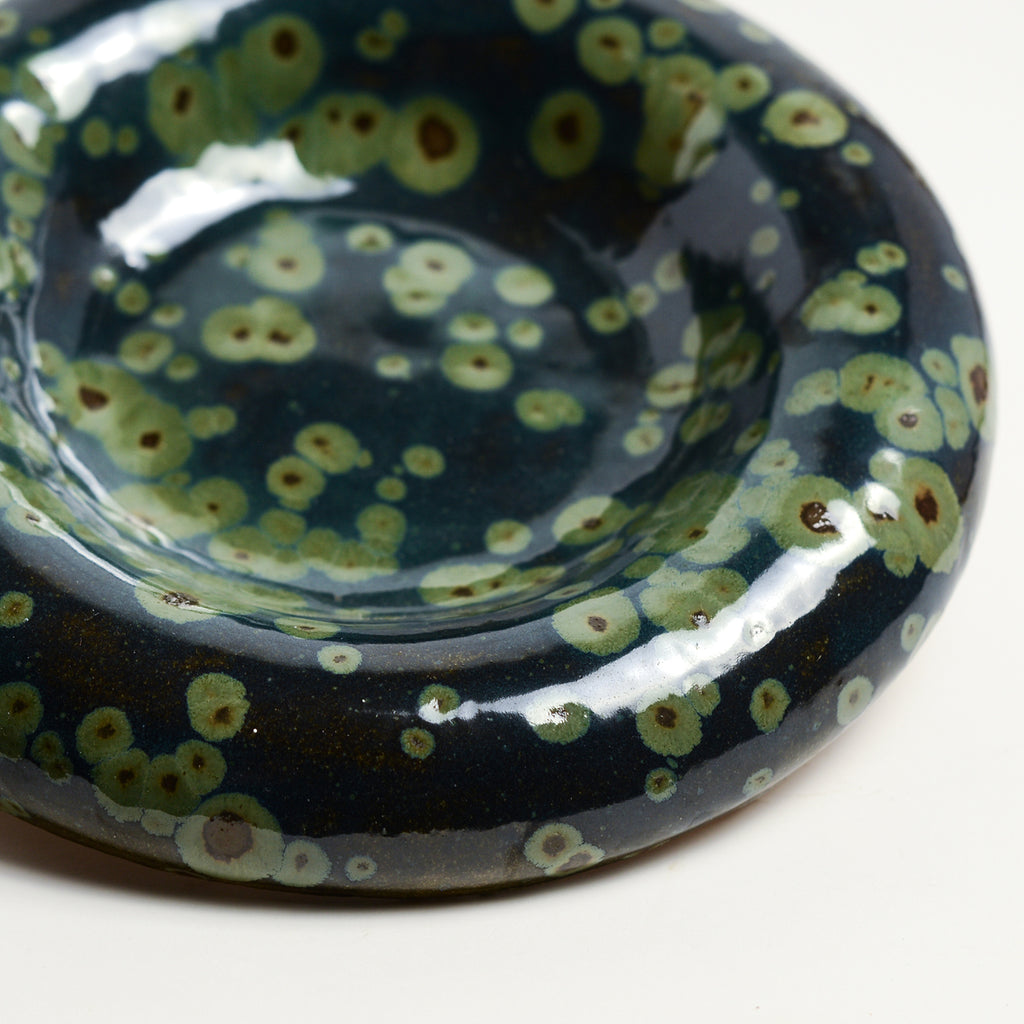 Ceramic platter handmade by Rina Bernabei