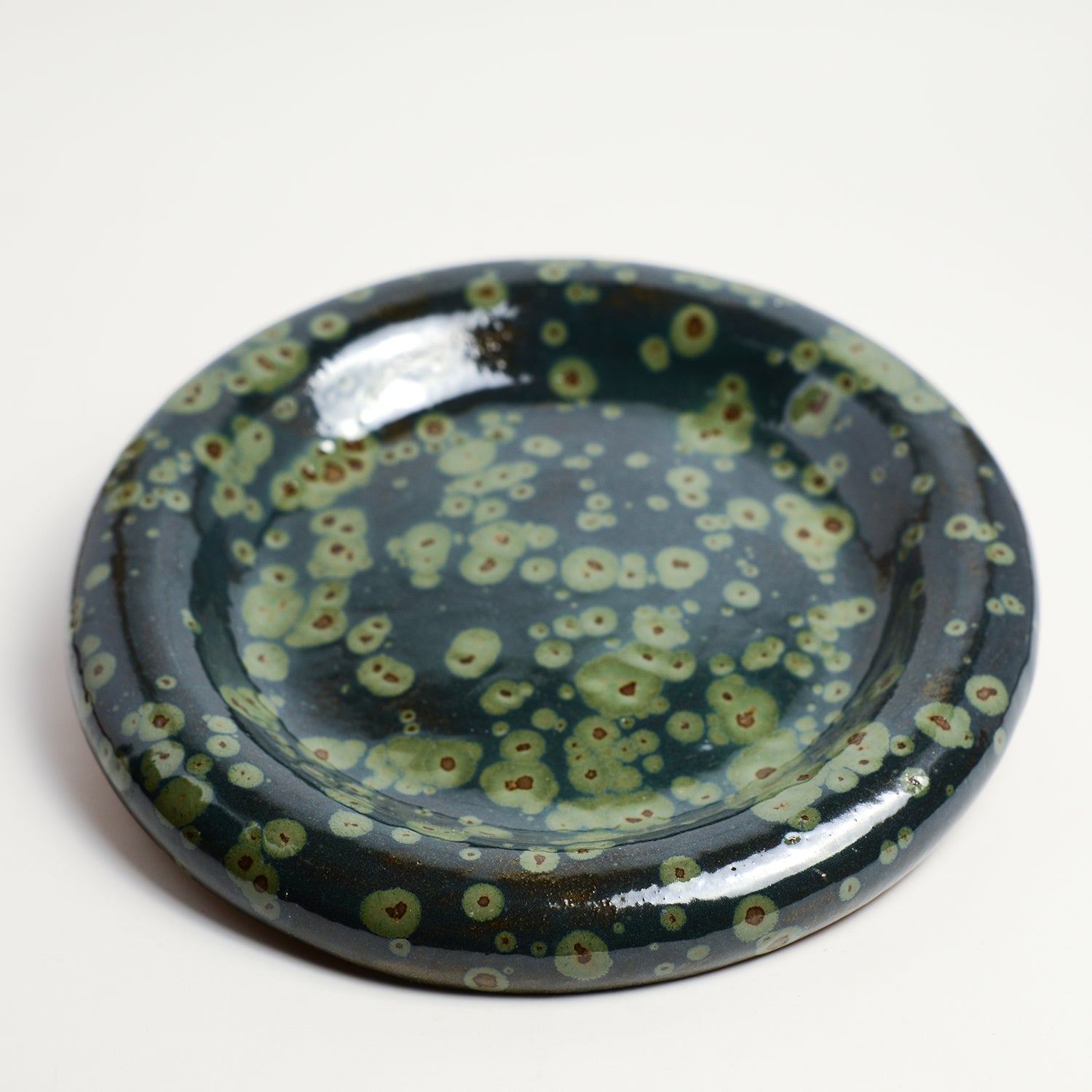 Ceramic platter handmade by Rina Bernabei