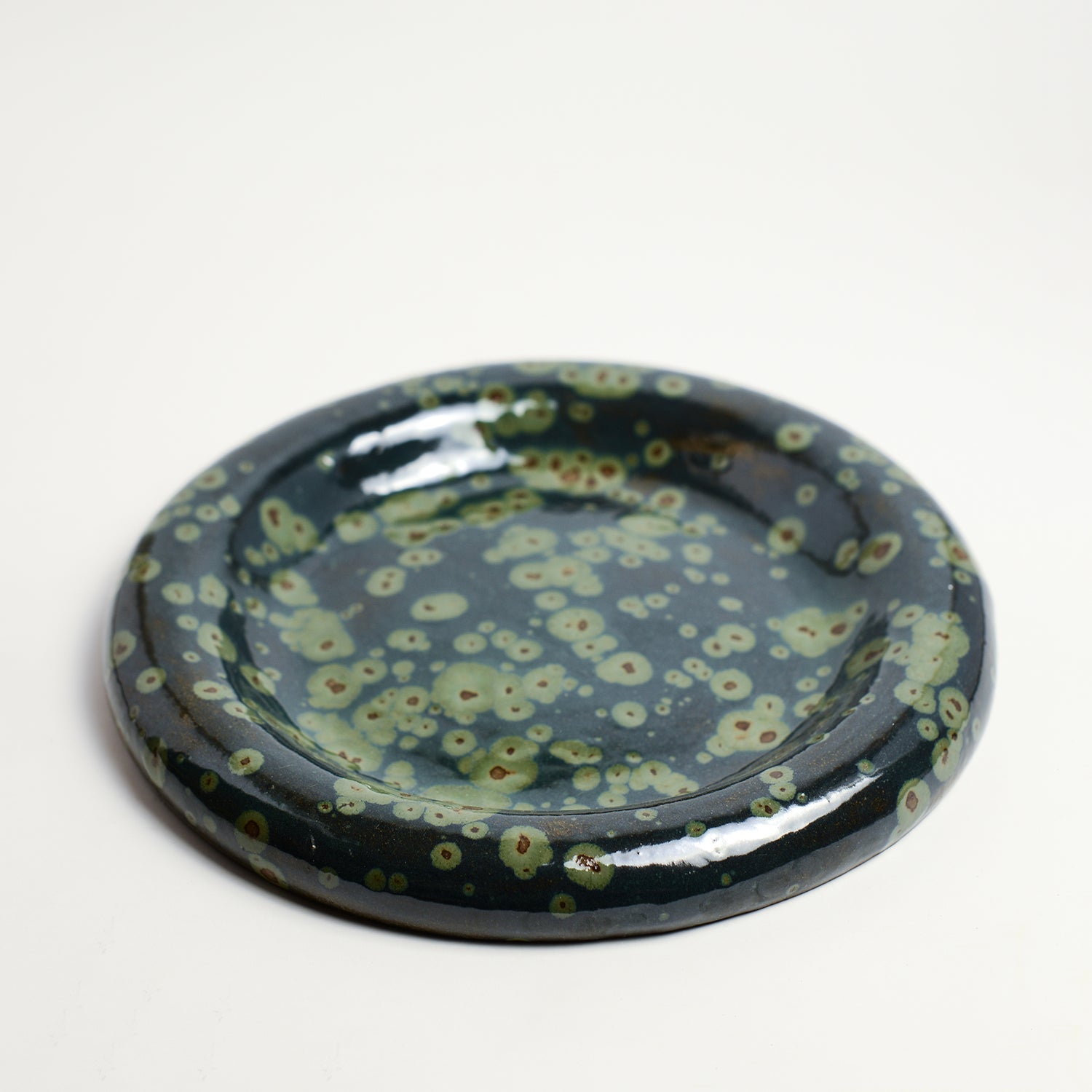 Ceramic platter handmade by Rina Bernabei