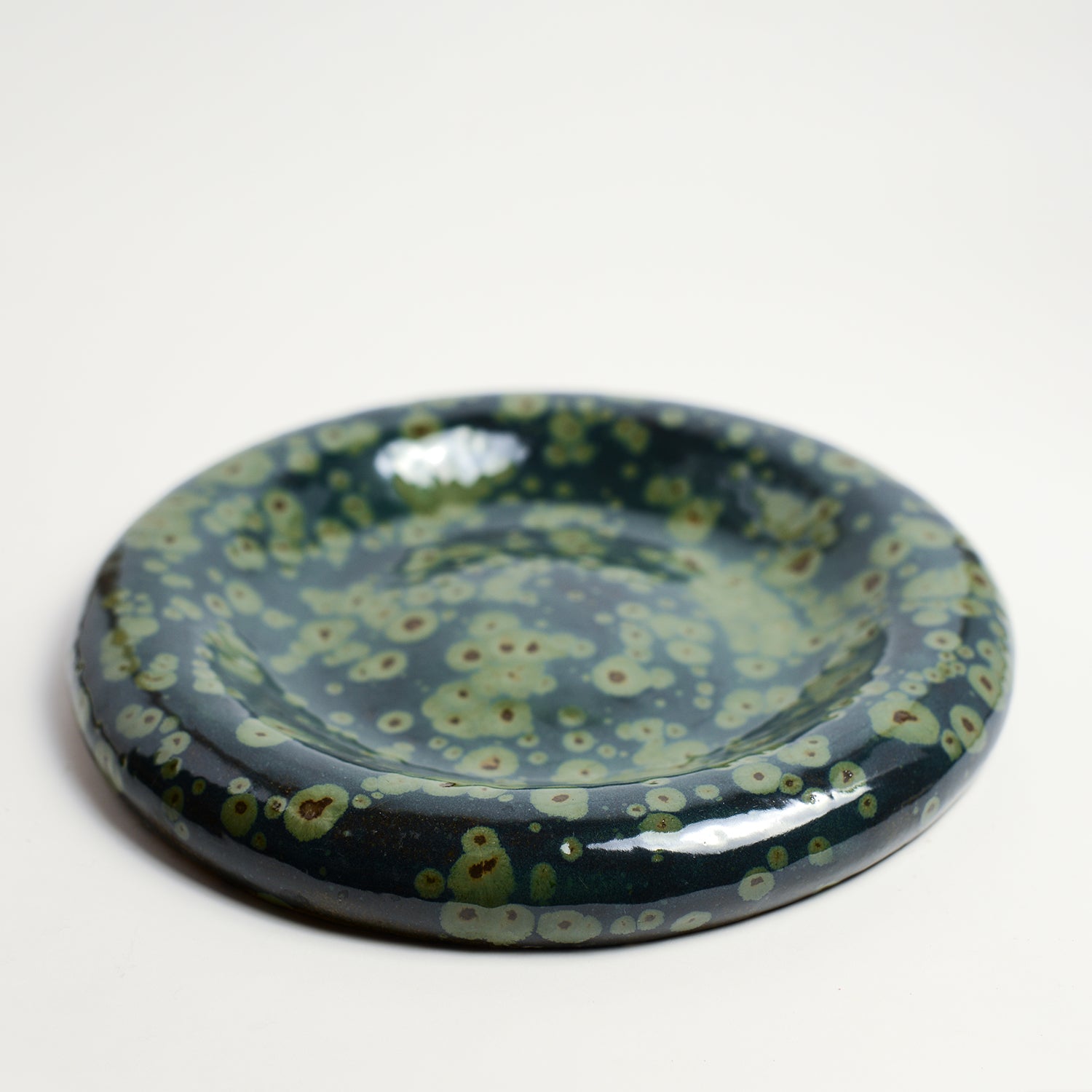 Ceramic platter handmade by Rina Bernabei