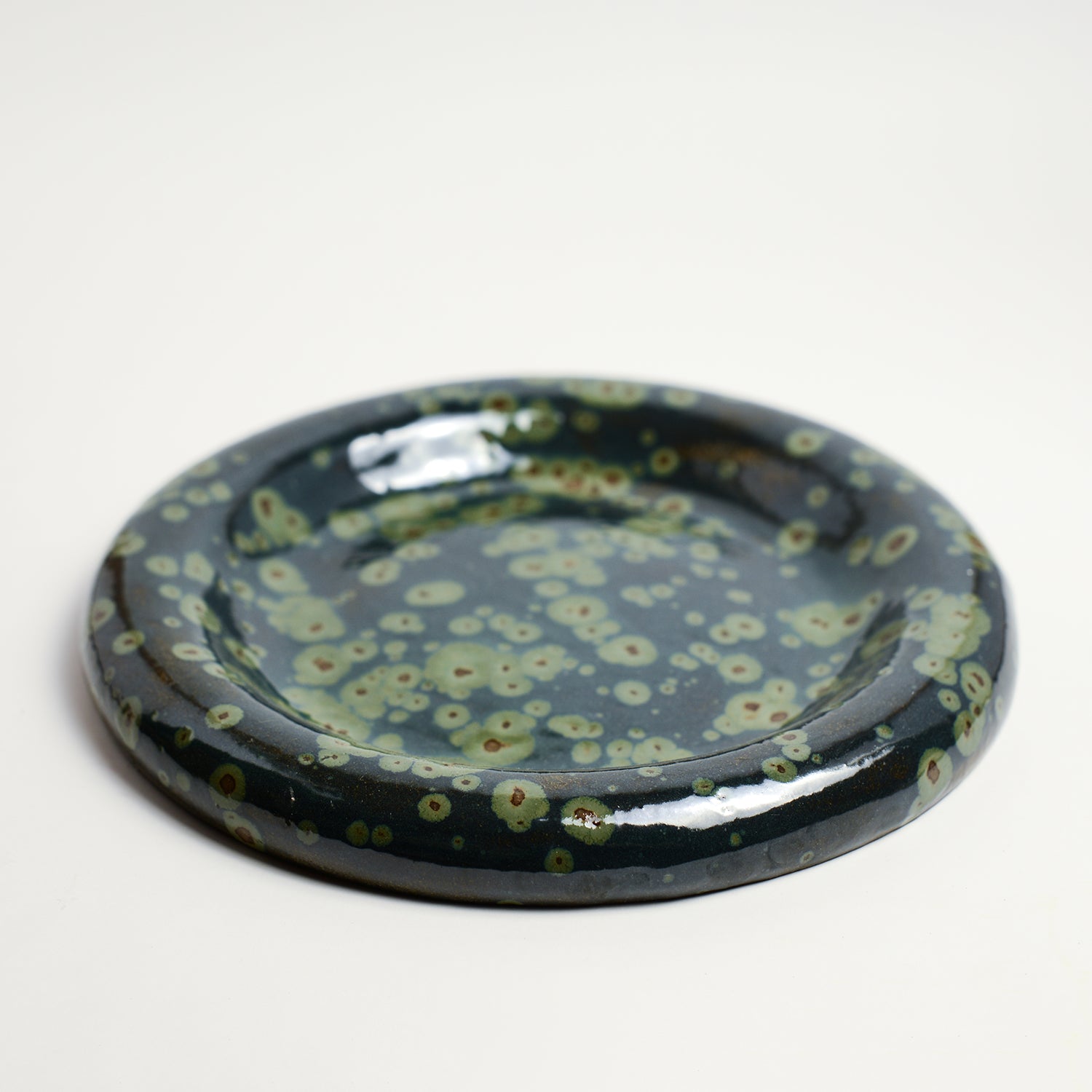 Ceramic platter handmade by Rina Bernabei