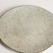 Ceramic platter handmade by London born, Melbourne based potter Sharon Alpren. Sharon makes sculptural, yet practical pieces for the home. The characteristics of the clay, the glaze and the fire direct her hand-built and wheel-thrown contemporary ceramics. 