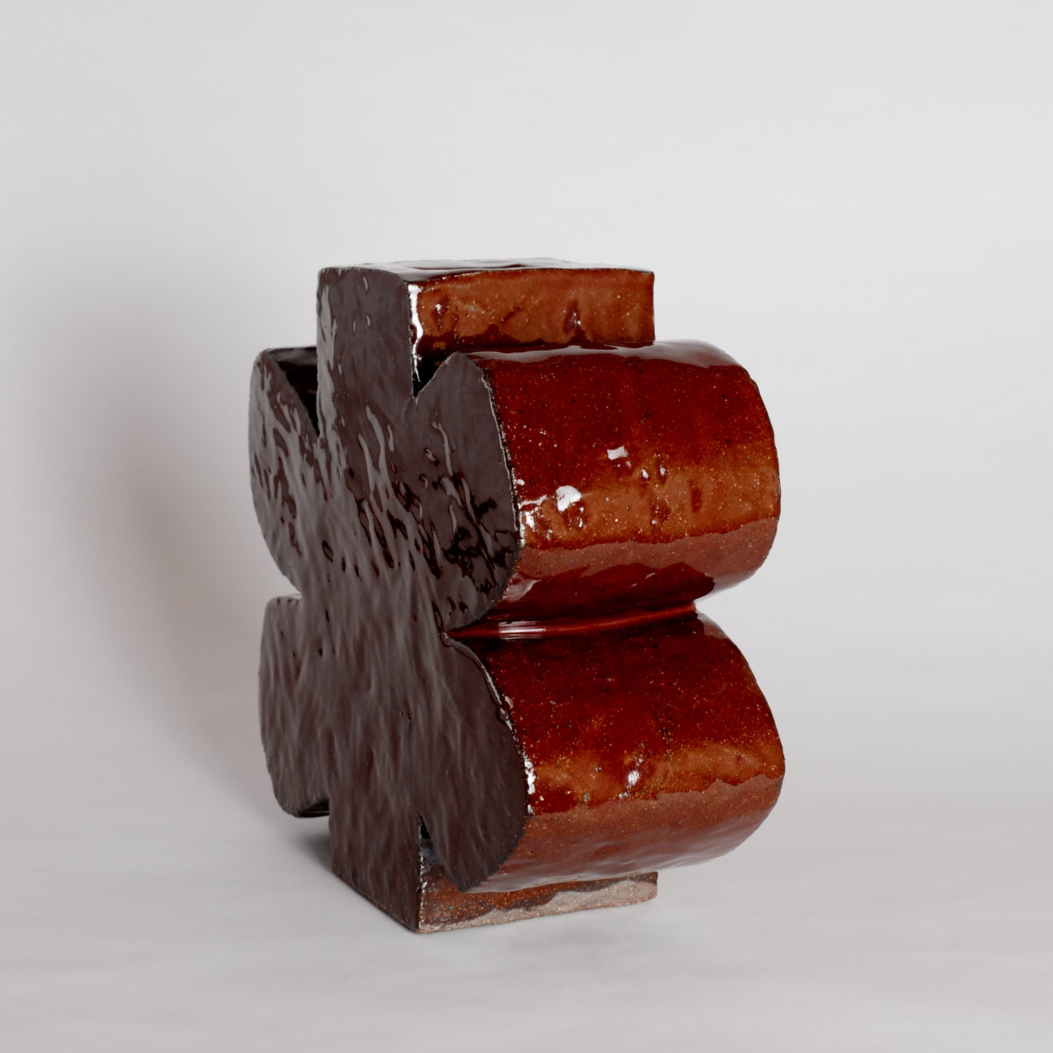 Butterfly Vase - Burgundy