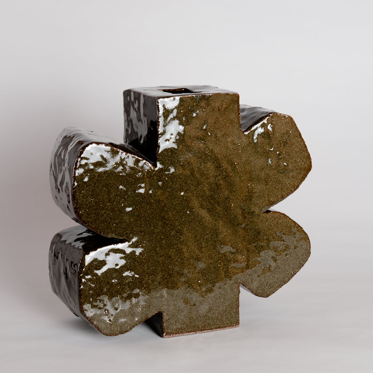 Butterfly Vase - Forest Green