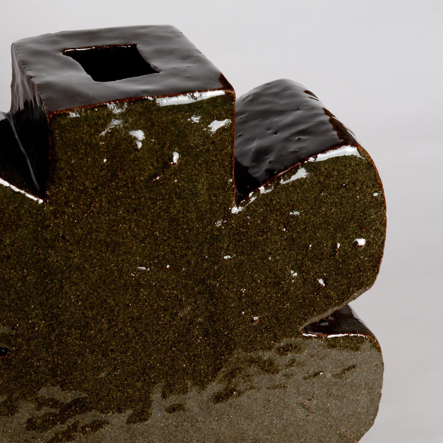 Butterfly Vase - Forest Green