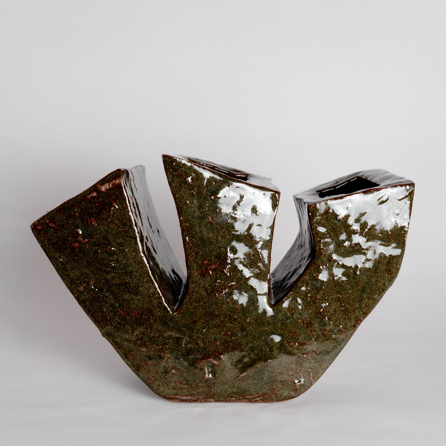 W Vessel - Forest Green