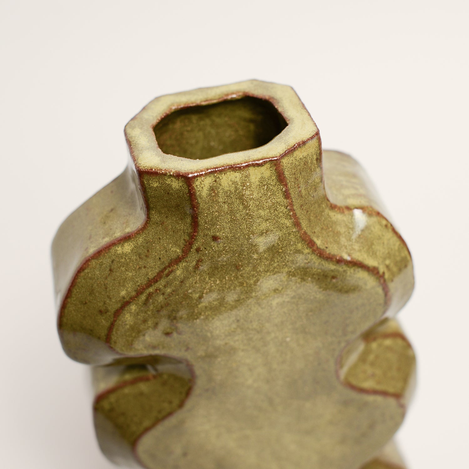 Ceramic vase by Sharon Alpren