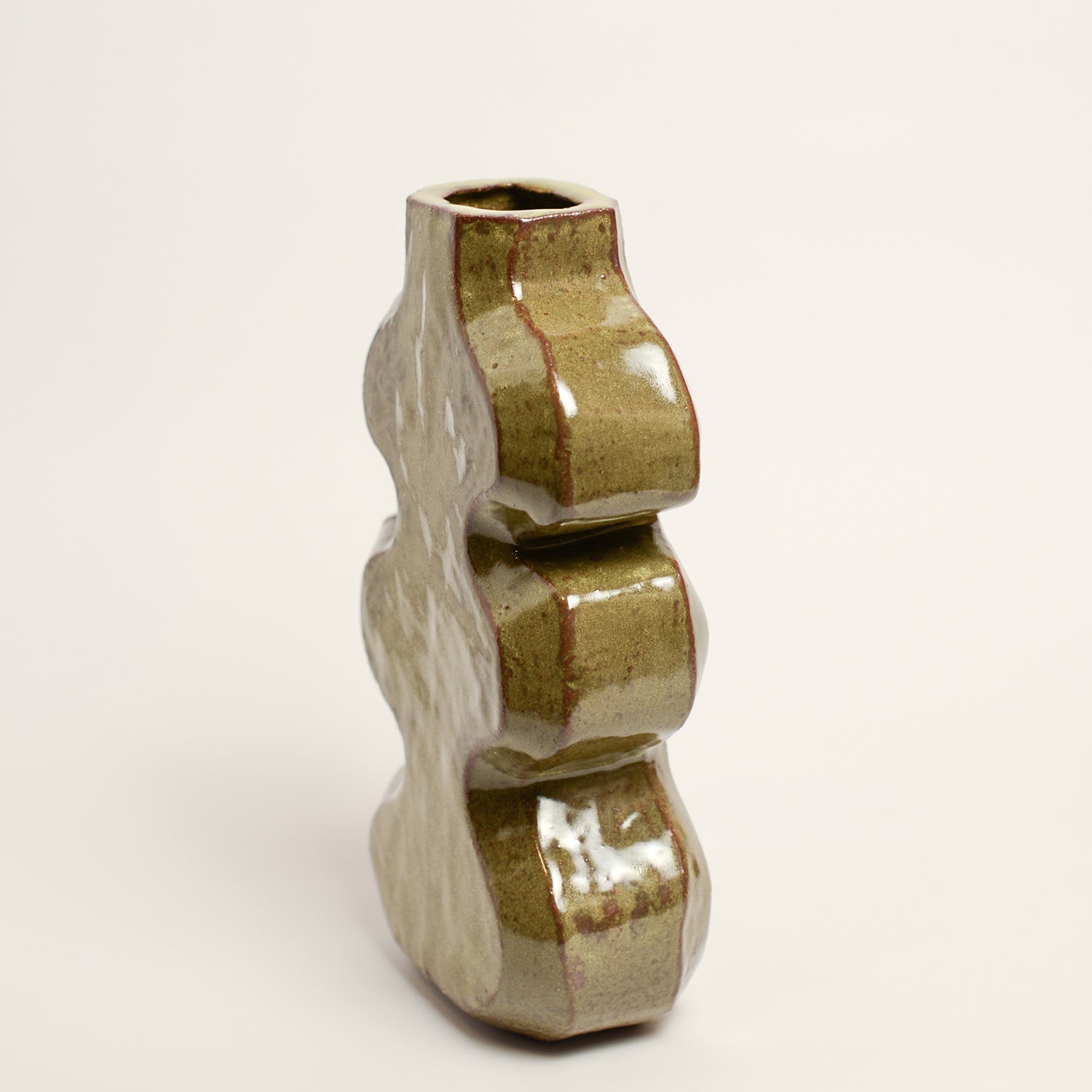 Ceramic vase by Sharon Alpren