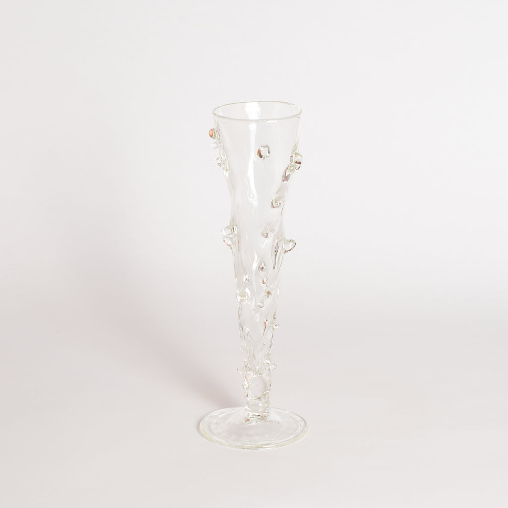'Thorny' Flute Glass IV