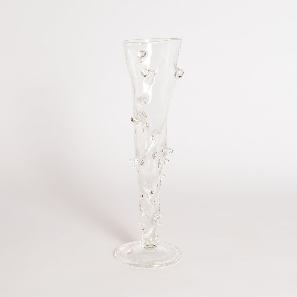 'Thorny' Flute Glass IV