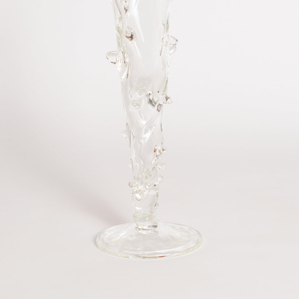'Thorny' Flute Glass IV