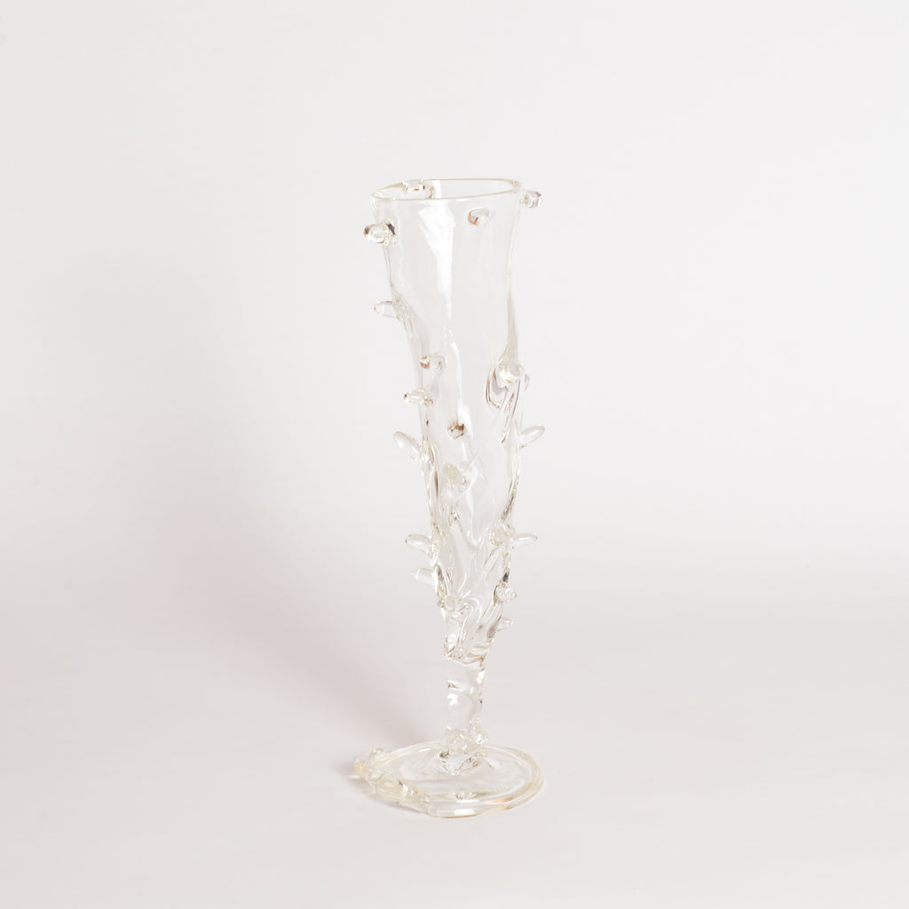 'Thorny' Flute Glass VI