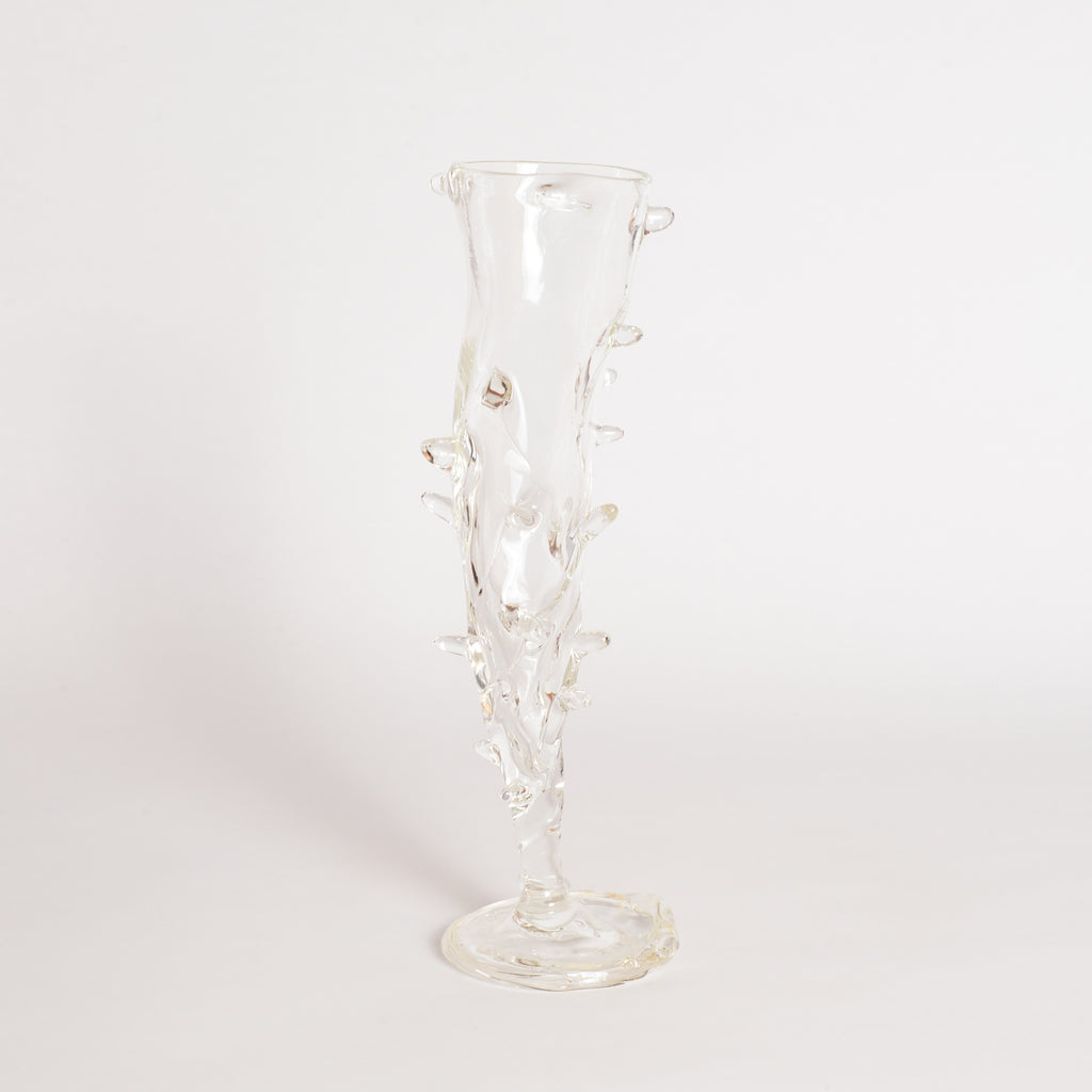 'Thorny' Flute Glass VI