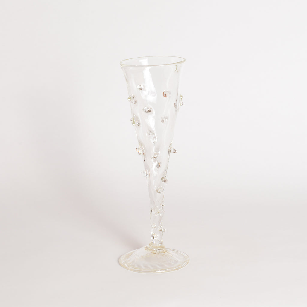'Thorny' Flute Glass VII