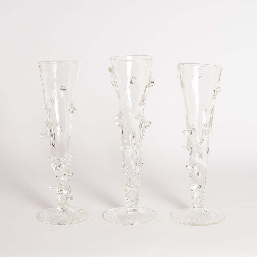 'Thorny' Flute Glass II