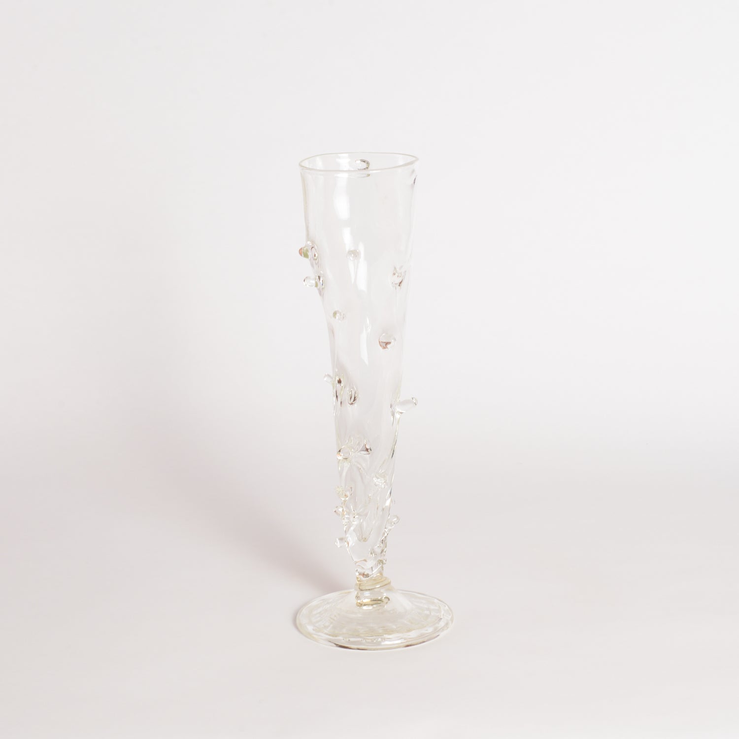 'Thorny' Flute Glass VIII
