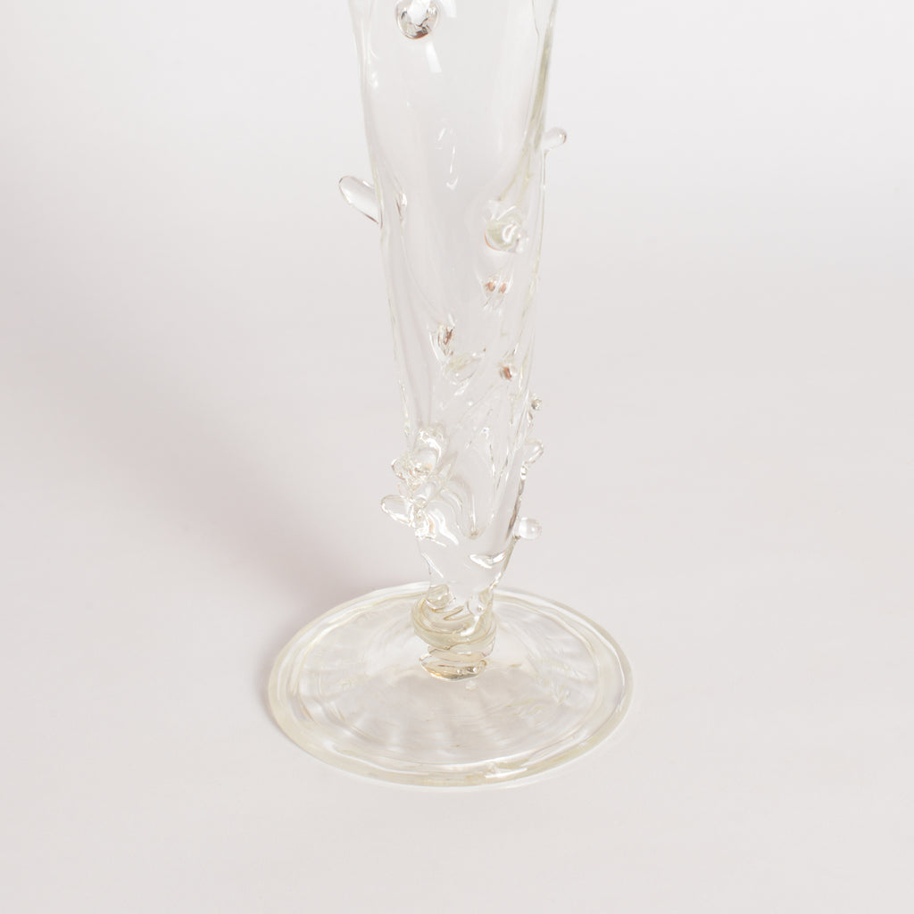 'Thorny' Flute Glass VIII