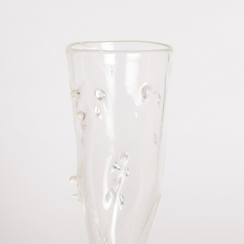 'Thorny' Flute Glass IX