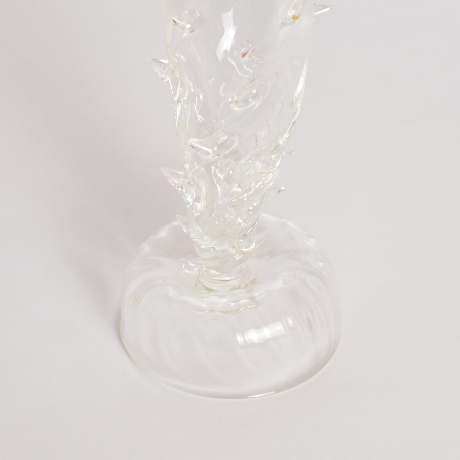 'Thorny' Flute Glass XIV