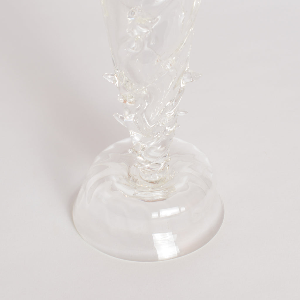 'Thorny' Flute Glass XV
