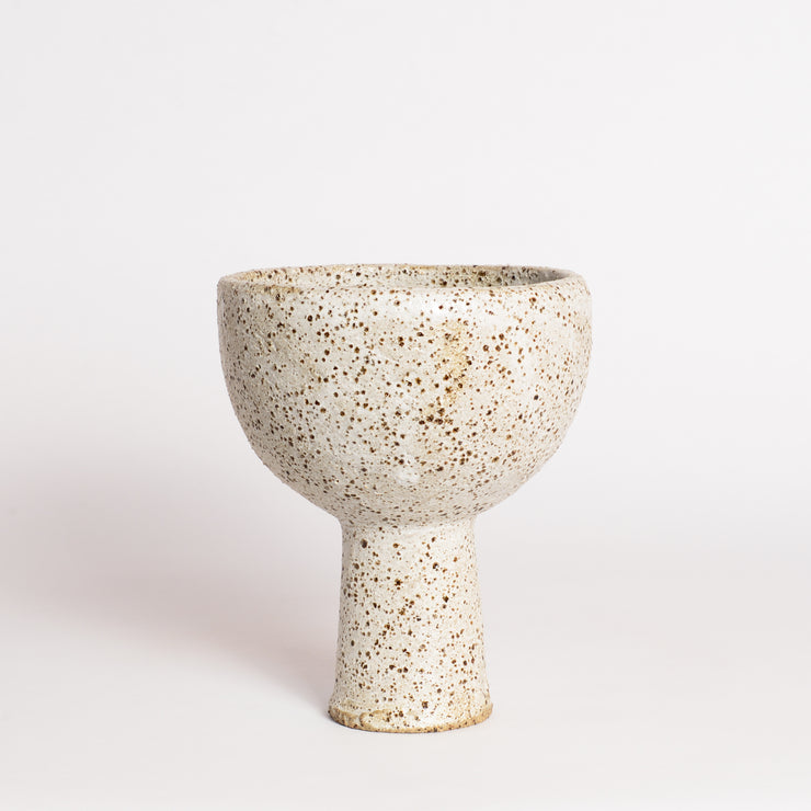 Tiny Speckled Ceramic Vessel