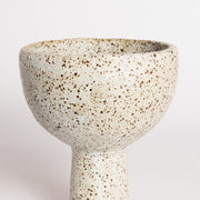 Tiny Speckled Ceramic Vessel