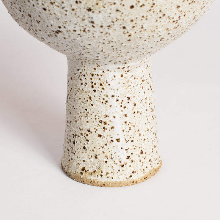 Tiny Speckled Ceramic Vessel