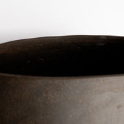 Ceramic Black Vessel With Links - Extra Large